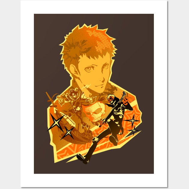 Code Name Skull Ryuji Wall Art by HyperTwenty